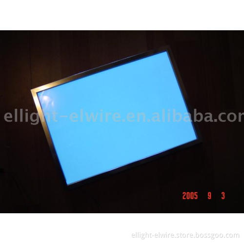 Ultrathin. It is low to consume energy. EL sheet poster. EL light products ,el sheet, el Glowing Backlight